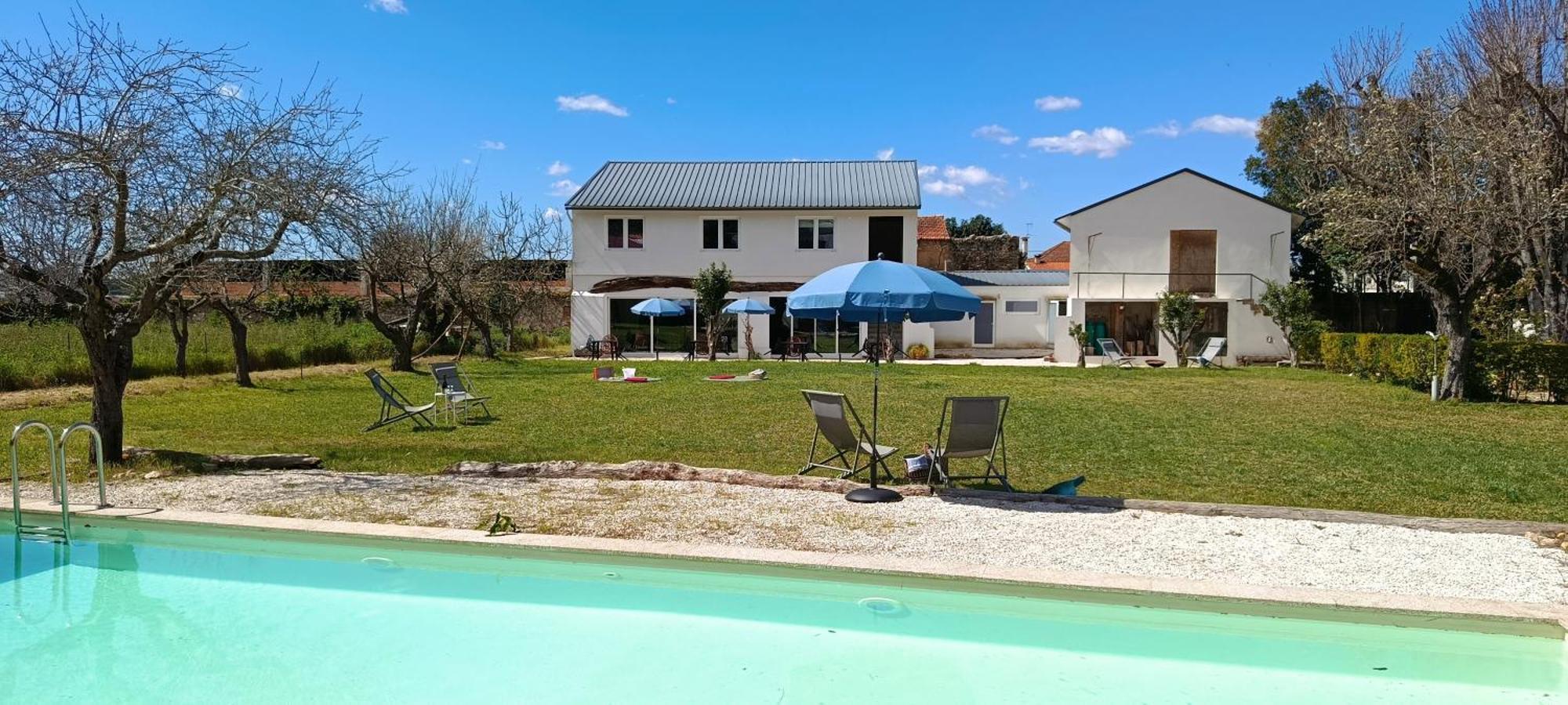 Pensjonat Casa De Arcos Anadia Zewnętrze zdjęcie